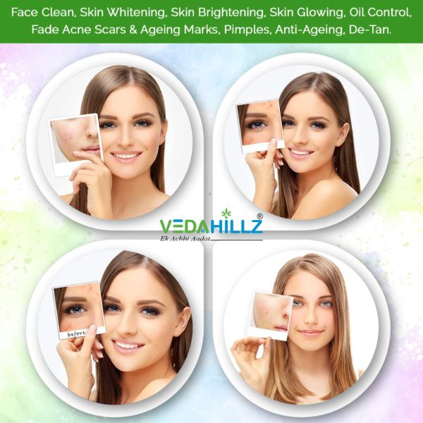 Vedahillz WheatGrass Leaf Powder for Energy and Detox Made from Selected Fresh WheatGrass